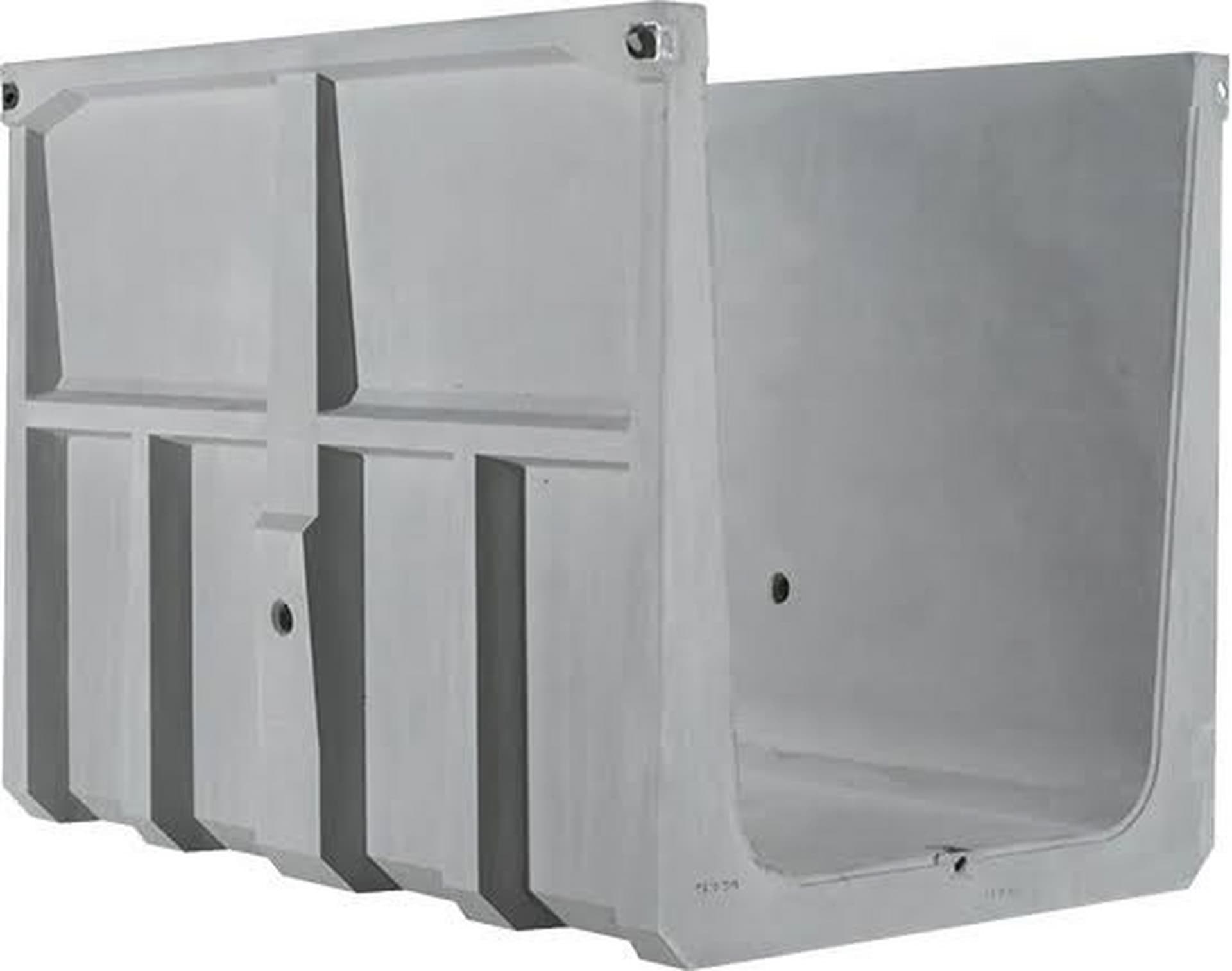 Open precast U-shape drain
